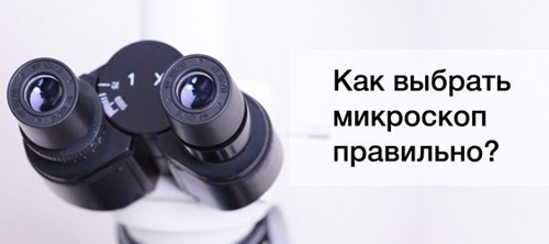 Как выбрать микроскоп?